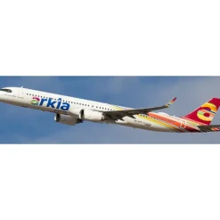 Airplane Model*Pre-Order Jc Wings JC2AIZ0041 1:200 Arkia Israeli Airlines Airbus A321neo - Miniature Marvels: Airplane Models & Painted Dice