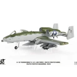 Airplane Model<Pre-Order Jc Wings JCW-144-A10-003 1:144 USAF A-10 355th Fighter Wing, 354th Fighter Squadron, 2020 - Miniature Marvels: Airplane Models & Painted Dice