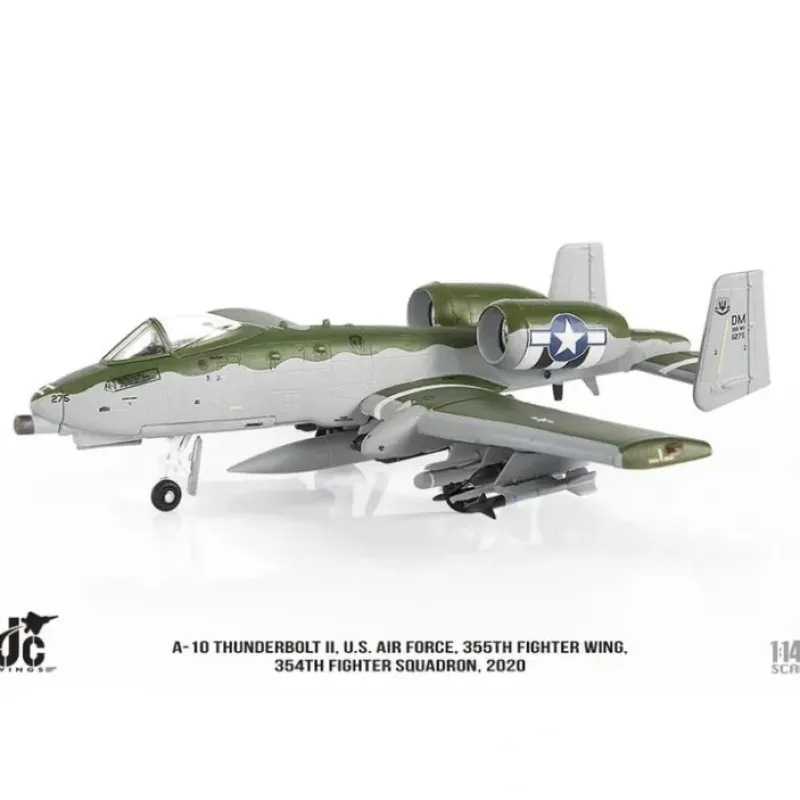 Airplane Model<Pre-Order Jc Wings JCW-144-A10-003 1:144 USAF A-10 355th Fighter Wing, 354th Fighter Squadron, 2020 - Miniature Marvels: Airplane Models & Painted Dice