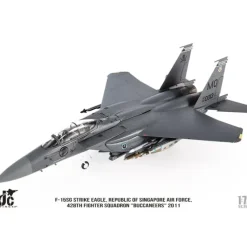 Airplane Model<Pre-Order JC Wings JCW-72-F15-025 1:72 F-15SG Strike Eagle Republic of Singapore Air Force, 428th Fighter Squadron "Buccaneers" 2011 - Miniature Marvels: Airplane Models & Painted Dice