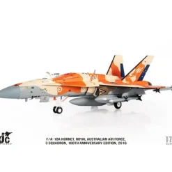 Airplane Model<Pre-Order Jc Wings JCW-72-F18-016 1:72 RAAF F/a-18A 3 Squadron 100th Anniversary Edition, 2016 - Miniature Marvels: Airplane Models & Painted Dice