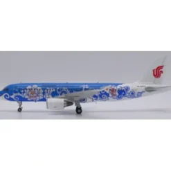 Airplane Model<Pre-Order JC Wings LH2357 1:200 Air China Airbus A320 "Blue Peony" B-2377 - Miniature Marvels: Airplane Models & Painted Dice