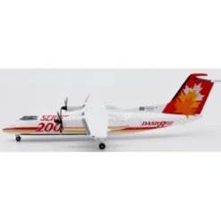 Airplane Model<Pre-Order JC Wings LH4294 1:400 House Color De Havilland Canada Dash 8-Q200 Reg: C-GGMP - Miniature Marvels: Airplane Models & Painted Dice