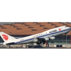 Airplane Model<Pre-Order JC Wings LH2529A 1:200 Air China Boeing 747-400 "Last Flight" "Flap Down" Reg: B-2445 - Miniature Marvels: Airplane Models & Painted Dice