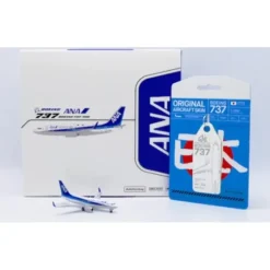 Airplane Model<Pre-Order JC Wings SA4012 1:400 All Nippon Airways Boeing 737-700 JA02AN Limited Edition Aviation Tag - Miniature Marvels: Airplane Models & Painted Dice