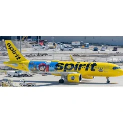 Airplane Model<Pre-Order JC Wings SA2065 1:200 Spirit Airlines Airbus A320NEO "Super Nintendo World" N986NK - Miniature Marvels: Airplane Models & Painted Dice