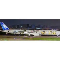 Airplane Model<Pre-Order JC Wings SA2ANA057A 1:200 ANA Boeing 777-300ER JA784A "Eevee Jet" (Flaps Down) - Miniature Marvels: Airplane Models & Painted Dice