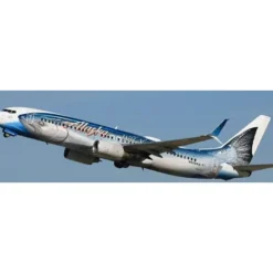 Airplane Model*Pre-Order JC Wings SA2ASA044 1:200 Alaska Airlines Boeing 737-800 "Salmon Thirty Salmon" - Miniature Marvels: Airplane Models & Painted Dice