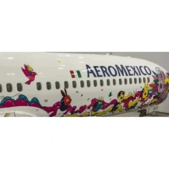Airplane Model<Pre-Order JC Wings XX20570 1:200 AeroMexico Boeing 737 MAX 9 "Kukulcn" Reg: XA-GQS - Miniature Marvels: Airplane Models & Painted Dice