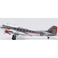 Airplane Model<Pre-Order JC Wings XX2383 1:200 American Airlines Douglas DC-3 "Flagship Detroit""Polished" Reg: NC17334 - Miniature Marvels: Airplane Models & Painted Dice