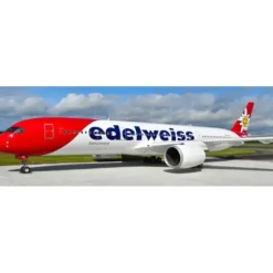 Airplane Model<Pre-Order JC Wings XX20569 1:200 Edelweiss Air Airbus A350-900XWB Reg: HB-IHC - Miniature Marvels: Airplane Models & Painted Dice