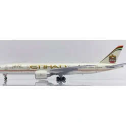 Airplane Model<Pre-Order JC Wings XX40107 1:400 Etihad Airways Boeing 777-200LR "2015 Formula 1" Reg: A6-LRD - Miniature Marvels: Airplane Models & Painted Dice