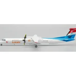 Airplane Model<Pre-Order JC Wings XX20169 1:200 Luxair Bombardier Dash 8-Q400 "Luxair Stands Up" Reg: LX-LGE - Miniature Marvels: Airplane Models & Painted Dice