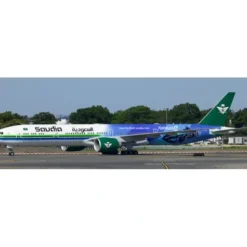 Airplane Model<Pre-Order JC Wings XX40318 1:400 Saudi Arabian Airlines Boeing 777-300ER "Formula E 2024" Reg: HZ-AK43 - Miniature Marvels: Airplane Models & Painted Dice
