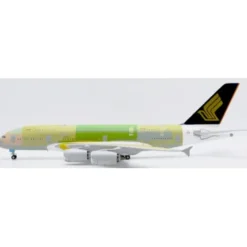 Airplane Model<Pre-Order JC Wings XX20065 1:200 Singapore Airlines Airbus A380 "Bare Metal" F-WWSM - Miniature Marvels: Airplane Models & Painted Dice