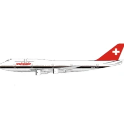Airplane Model<Pre-Order JC Wings XX40281 1:400 Swissair Boeing 747-300 "Polished" Reg: HB-IGF - Miniature Marvels: Airplane Models & Painted Dice