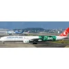 Airplane Model*Pre-Order JC Wings XX40461 1:400 Turkish Airlines Boeing 777-300ER "Bio Fuel" Reg: TC-LJH - Miniature Marvels: Airplane Models & Painted Dice
