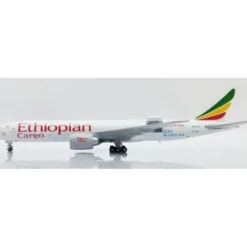 Airplane Model<Pre-Order JC Wings XX40086C 1:400 Ethiopian Airlines Boeing 777F "Cai Niao""Interactive Series" Reg: ET-APU - Miniature Marvels: Airplane Models & Painted Dice