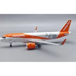 Airplane Model<Pre-Order JFox JF-A320-045 1:200 EasyJet Airline A320-251N G-UZLW - Miniature Marvels: Airplane Models & Painted Dice