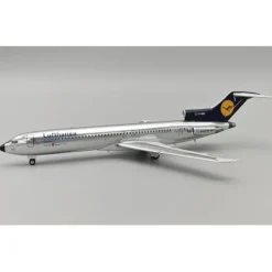 Airplane Model<Pre-Order JFox JF-727-2-005P 1:200 727-230 Lufthansa polished D-ABCI - Miniature Marvels: Airplane Models & Painted Dice