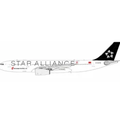 Airplane Model<Pre-Order NG Models 61083 1:400 Air China A330-200 B-6076 (Star Alliance) - Miniature Marvels: Airplane Models & Painted Dice
