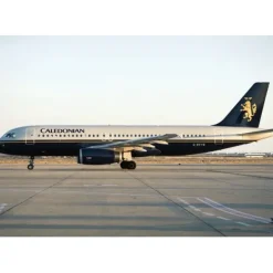 Airplane Model<Pre-Order Phoenix 04599 1:400 Caledonian Airways A320 G-BVYB - Miniature Marvels: Airplane Models & Painted Dice