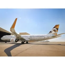 Airplane Model*Pre-Order Phoenix 11924 1:400 Etihad A321neo A6-AEN "20th Anniverary" - Miniature Marvels: Airplane Models & Painted Dice