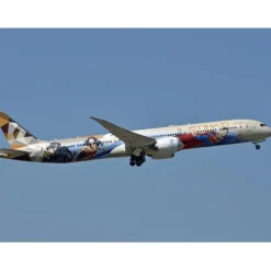 Airplane Model<Pre-Order Phoenix 04608 1:400 Etihad Airways B787-10 A6-BMA "Special Livery" - Miniature Marvels: Airplane Models & Painted Dice