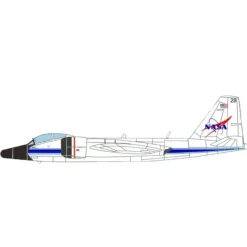Airplane Model<Pre-Order Sky Classics 1:200 SC2WB57F01 Martin WB-57F 63-13298 (N928NA) NASA White W/Blue Stripe - Miniature Marvels: Airplane Models & Painted Dice
