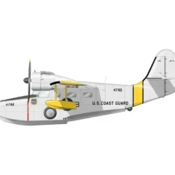 Airplane Model<Pre-Order Sky Classics SCGG003 1:200 US Coast Guard JRF-5G Grumman Goose 84792 Air Station San Francisco, 1951 - Miniature Marvels: Airplane Models & Painted Dice