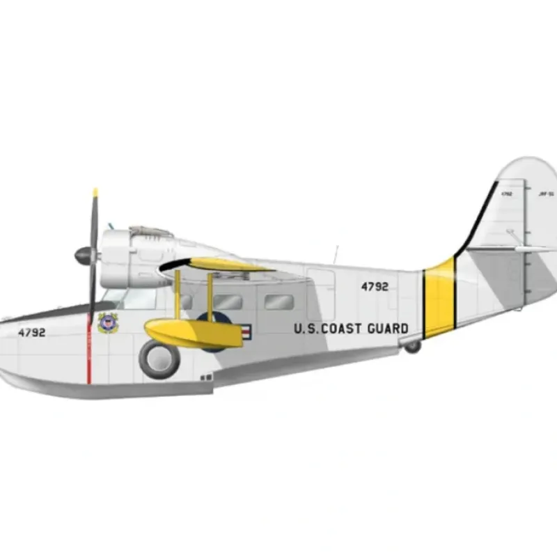 Airplane Model<Pre-Order Sky Classics SCGG003 1:200 US Coast Guard JRF-5G Grumman Goose 84792 Air Station San Francisco, 1951 - Miniature Marvels: Airplane Models & Painted Dice
