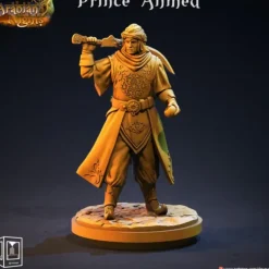 Miniature<Prince Ahmed - Miniature Marvels: Airplane Models & Painted Dice