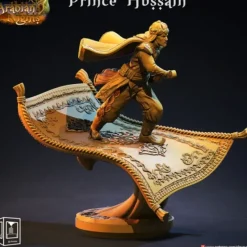 Miniature<Prince Hussain - Miniature Marvels: Airplane Models & Painted Dice