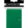 Accessories<PRO 15+ Card Box 3-pack: Green - Miniature Marvels: Airplane Models & Painted Dice