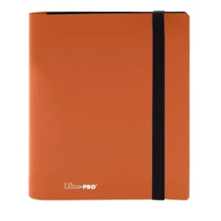 Accessories<Pro-Binder: Eclipse 4-Pocket Pumpkin Orange - Miniature Marvels: Airplane Models & Painted Dice