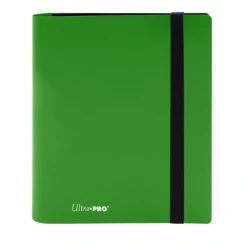 Accessories<Pro-Binder: Eclipse 4-Pocket Lime Green - Miniature Marvels: Airplane Models & Painted Dice