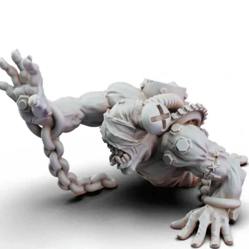 Miniature<Prototype Frankenstein - Miniature Marvels: Airplane Models & Painted Dice