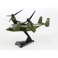 Airplane Model<PS5378-2 POSTAGE STAMP MV-22 PRESIDENTIAL OSPREY - Miniature Marvels: Airplane Models & Painted Dice