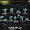 Miniature<Pyg Bushwhackers: Trollblood Unit PIP 71082 - Miniature Marvels: Airplane Models & Painted Dice