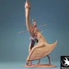 Miniature<Quetzalcoatl With Rider - Miniature Marvels: Airplane Models & Painted Dice