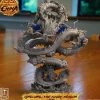 Miniature<Quinglong The Azure Dragon - Miniature Marvels: Airplane Models & Painted Dice