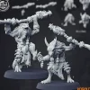 Miniature<Qunk The Shaman - Miniature Marvels: Airplane Models & Painted Dice