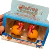 Egpull<Racing Turkeys - What more can I say?  ~ Hilarious Gag Wind Up Racing Toy Game - Miniature Marvels: Airplane Models & Painted Dice