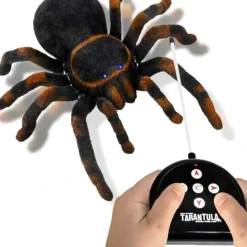 Egpull<Radio Remote Control Tarantula Spider Scary Prank Realistic Creepy Hairy Toy - Miniature Marvels: Airplane Models & Painted Dice