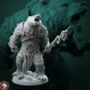 Miniature<Rafinus Ursa, 32mm - Miniature Marvels: Airplane Models & Painted Dice