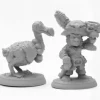 Reaper Miniatures<Reaper Captain Black and Odo 04024 - Miniature Marvels: Airplane Models & Painted Dice