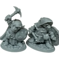 Reaper Miniatures<Reaper Deep Gnome Rangers (2) 30109 - Miniature Marvels: Airplane Models & Painted Dice