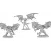 Reaper Miniatures<Reaper Devils (3) 77684 - Miniature Marvels: Airplane Models & Painted Dice