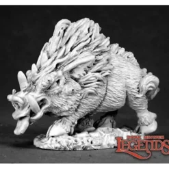 Reaper Miniatures<Reaper Dire Boar (metal) 02527 - Miniature Marvels: Airplane Models & Painted Dice