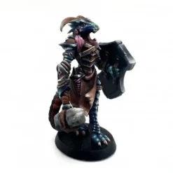 Reaper Miniatures<Reaper Dragonfolk Paladin 30147 - Miniature Marvels: Airplane Models & Painted Dice